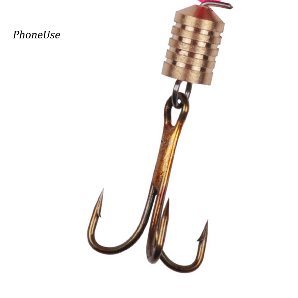 Set 20 Mồi Câu Cá Giả Bằng PU 2-4g Có Gắn Lông Vũ 3D Sống Động Như Thật