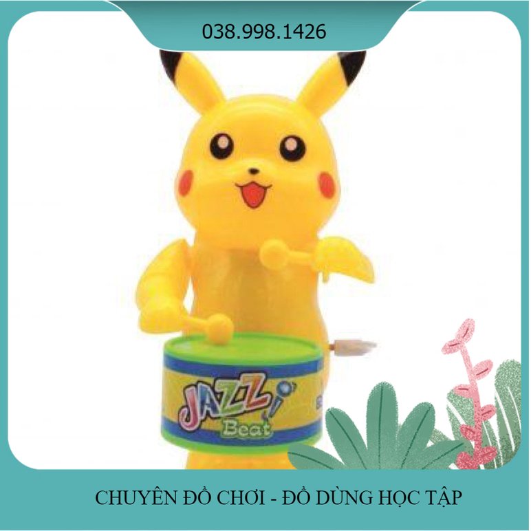 Đồ Chơi Pikachu Đánh Trống Vặn Cót _LL