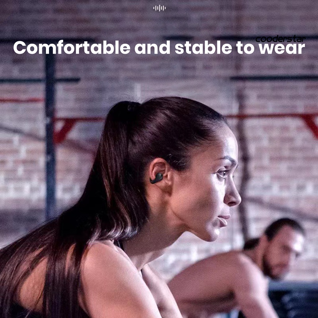 (Coood) Tai Nghe Thể Thao Không Dây Kẹp Tai Cảm Ứng Xương Dài Thời Gian Chờ Lâu Thấp Bluetooth 5.3 Nhạy