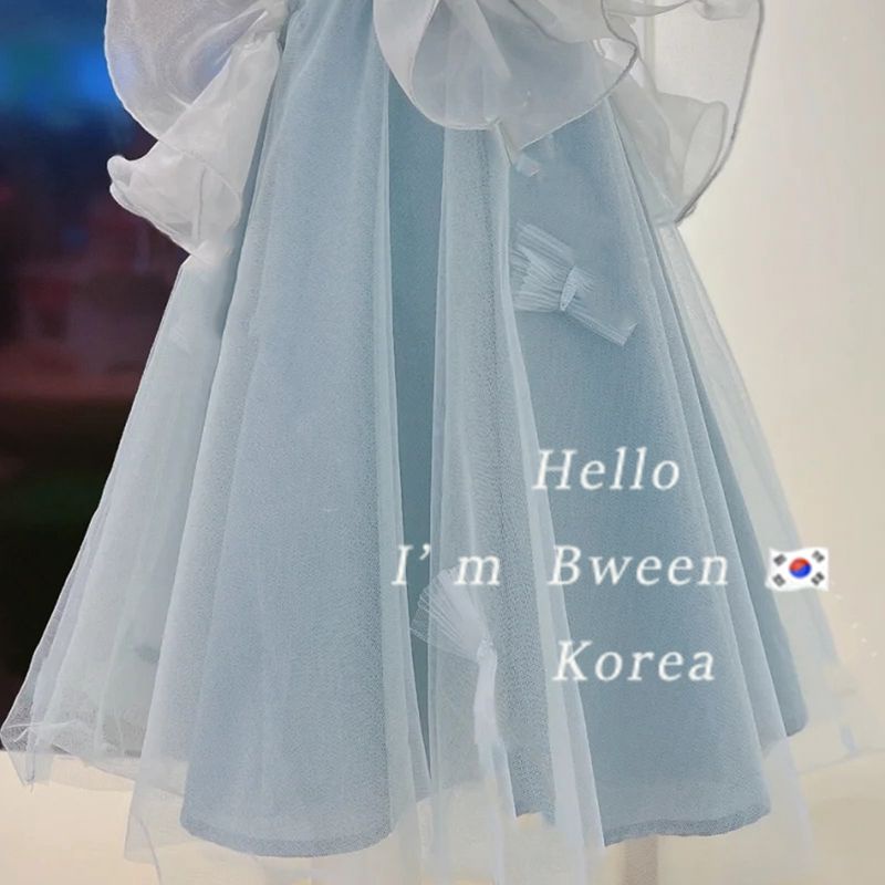 Đầm Công Chúa Vải Tuyn Màu Trơn Mẫu Mới 2023 Thời Trang Cho Bé Gái