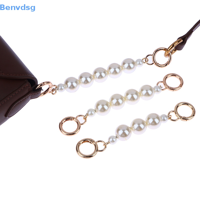 Dây Xích Nối Dài Túi Xách / Đeo Chéo Đính Hạt Ngọc Trai DIY