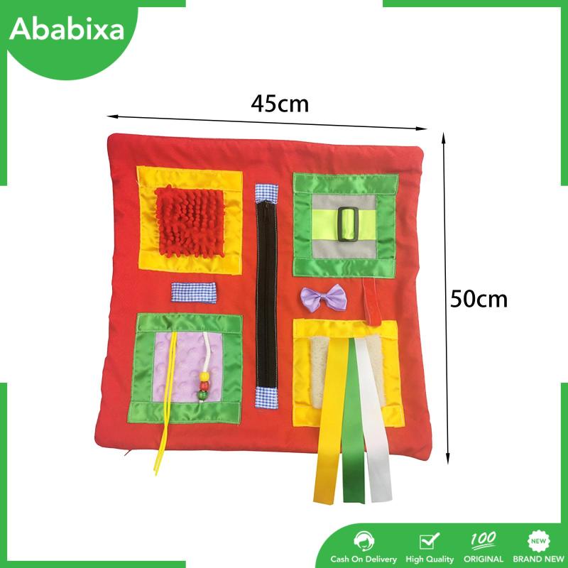 [Ababixa] Chăn Gối Ném Thú Vị Hỗ Trợ Giáo Dục Cho Người Lớn Tuổi 45cmx50cmx4cm