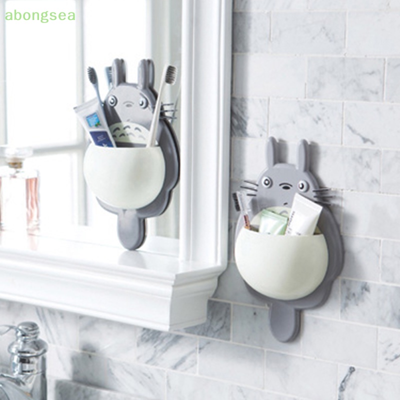 1 Dụng Cụ Giữ Bàn Chải Đánh Răng Hình Totoro Dễ Thương