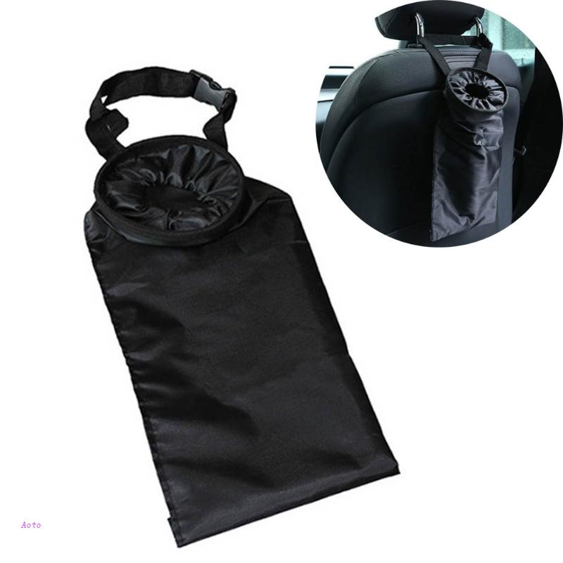 Aoto Túi Đựng Đồ Dùng / Rác Có Móc Treo Có Thể Thu Gọn Đa Năng Tiện Dụng Cho Xe Hơi /