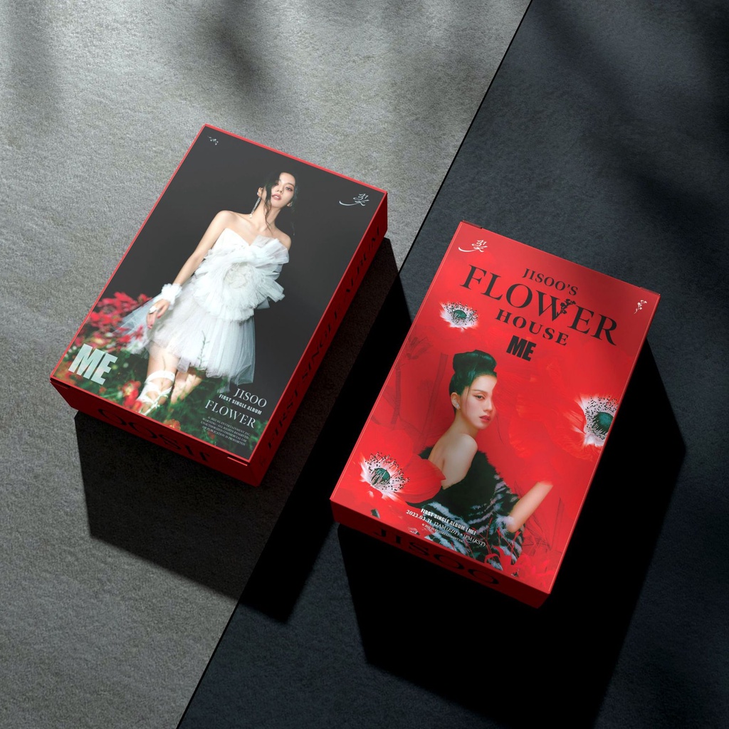 Hộp 55 Ảnh Lomo Card Nhóm Nhạc Blackpink JISOO  1st Solo