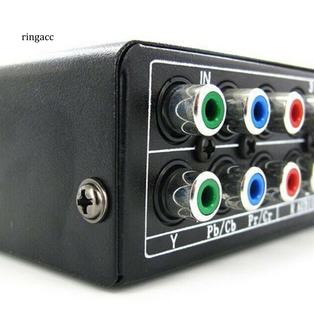 Bộ Chuyển Đổi Tín Hiệu Video RGA 5 RCA 3 Chiều Ypbpr RGB Chuyên Dụng Cho Gia Đình