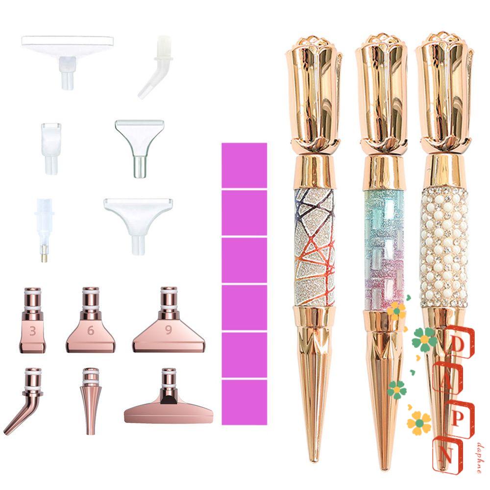 Phụ Kiện Bút Chữ Thập Lấp Lánh Trang Trí Móng Nghệ Thuật