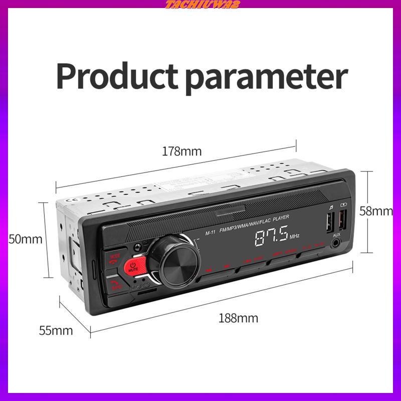 Bộ Sạc Nhanh Không Dây Bluetooth AM / FM Radio AM / Tachiuwa2 Cho Xe Hơi