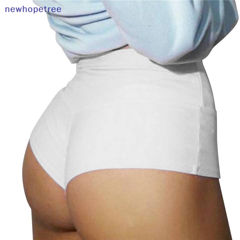 Ntvn Quần Short Ôm Mini Co Giãn Tập Thể Dục Thể Thao Nâng Ngực Quyến Rũ Cho Nữ OIK