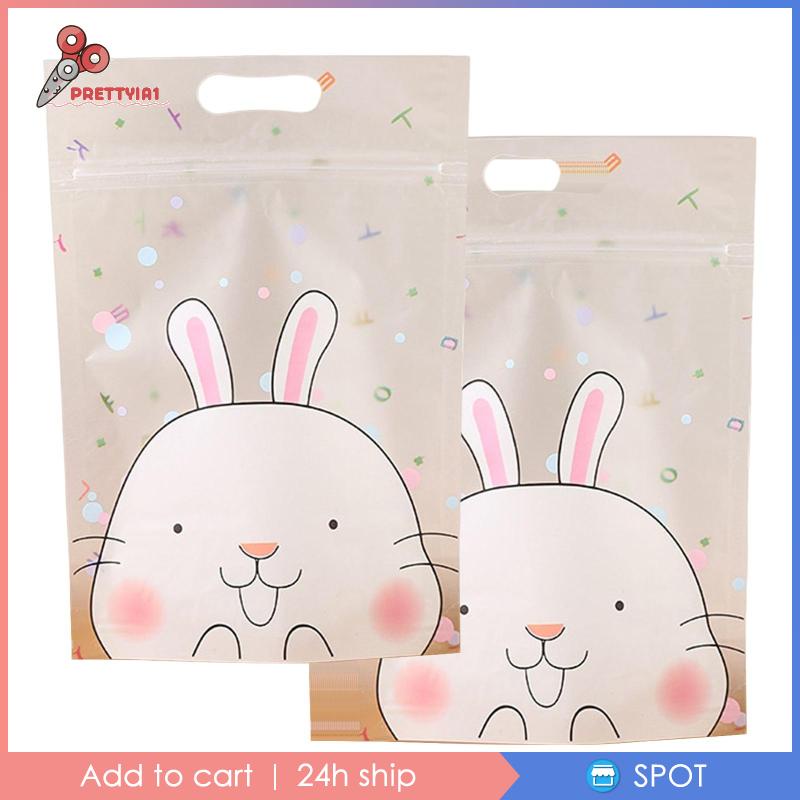 1 [Prettyia1] 50 Túi Đựng Bánh Kẹo Nhỏ Tự Niêm Phong Cho Bữa Tiệc