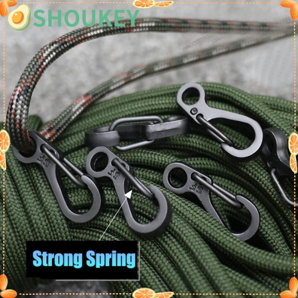 Móc Lò Xo Treo Đồ Tiện Dụng Cho Hoạt Động Ngoài Trời