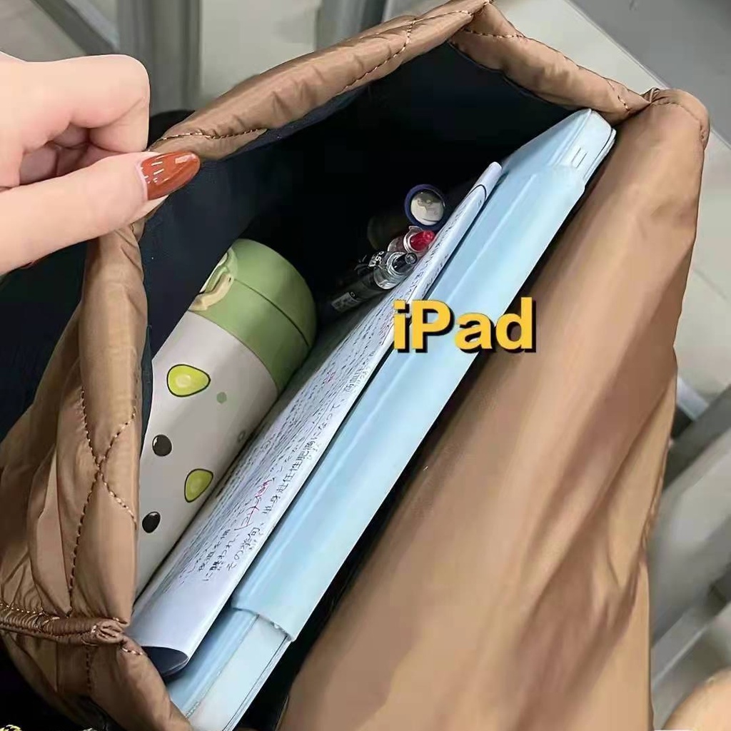 Túi Đeo Vai Hình Vuông Cỡ Nhỏ Bằng Vải Nylon Dệt Tay Phối Dây Đeo Sợi Nilon Đính Kim Cương Thời Trang Âu Mỹ