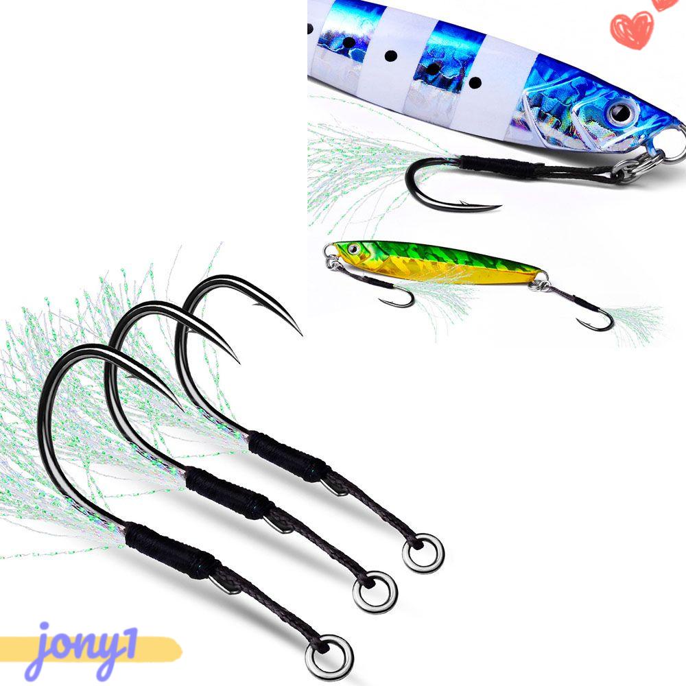 Set 10 Lưỡi Câu Cá Bằng Thép Cacbon Chất Lượng Cao