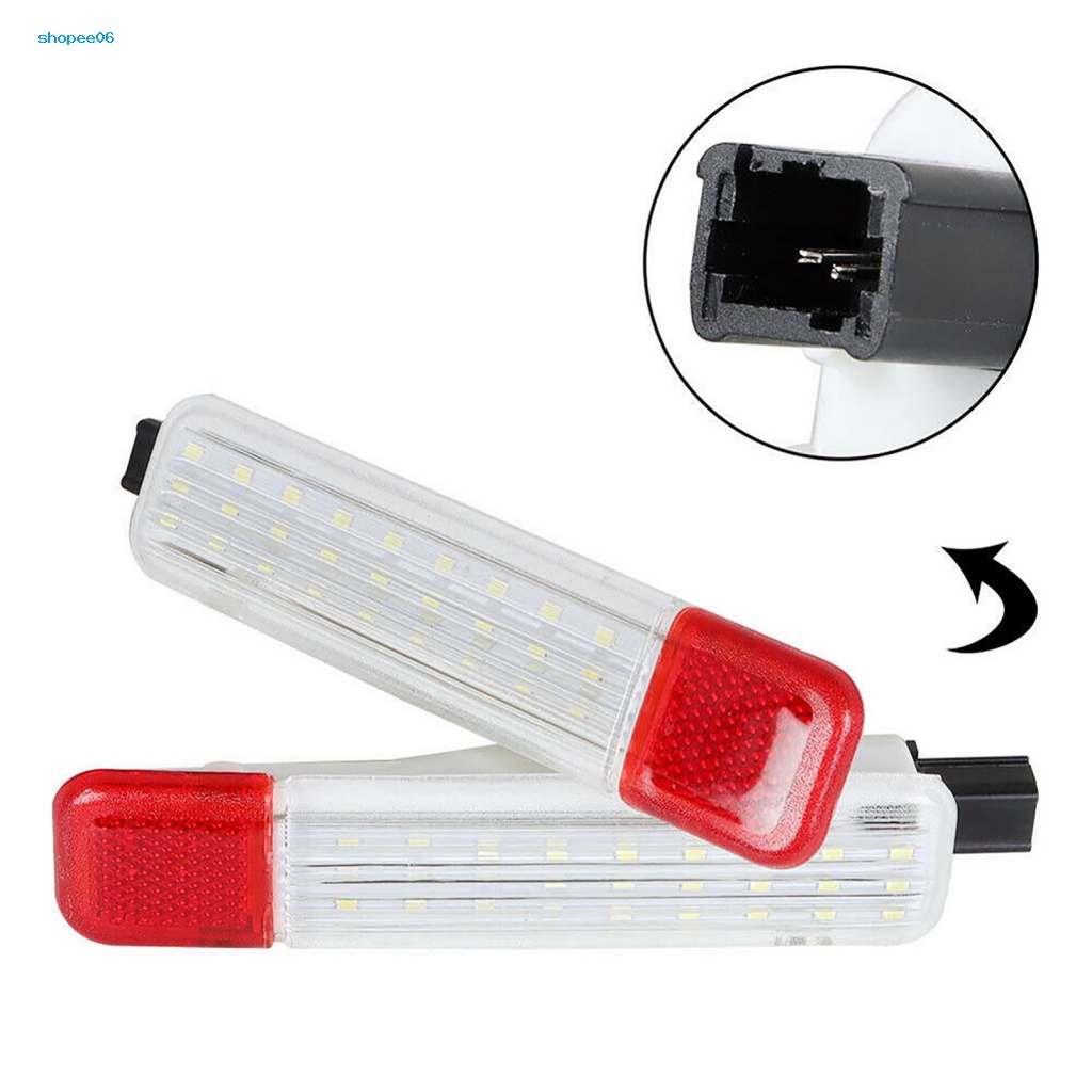 Bộ 2 Đèn Gắn Cửa An Toàn Chống Va Chạm Tiết Kiệm Năng Lượng Cho GMC / Silverado 1995-2007