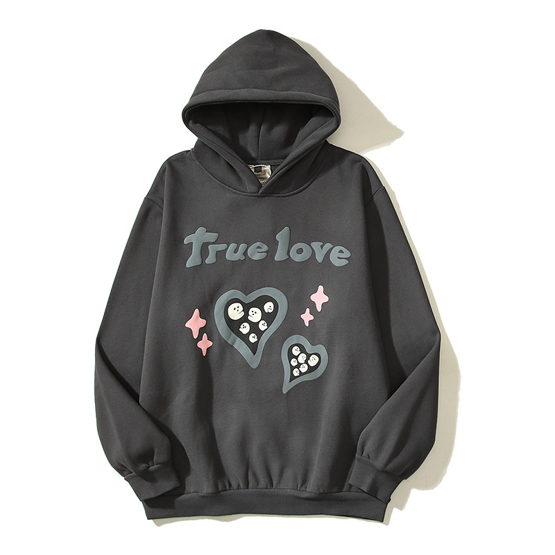 Áo Hoodie Tay Dài In Chữ Graffiti Thời Trang Cho Nam Và Nữ