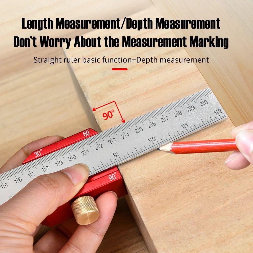 KUNHEV Thước Đo Định Vị Di Động Tùy Chỉnh Tiện Dụng