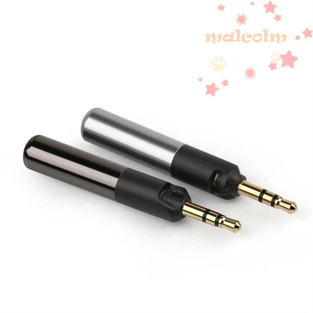 Giắc Cắm 2.5mm Malcom 2.5mm|Dây Hàn Mạ Kim Loại 4.0mm Kết Nối Tai Nghe 3 Cực