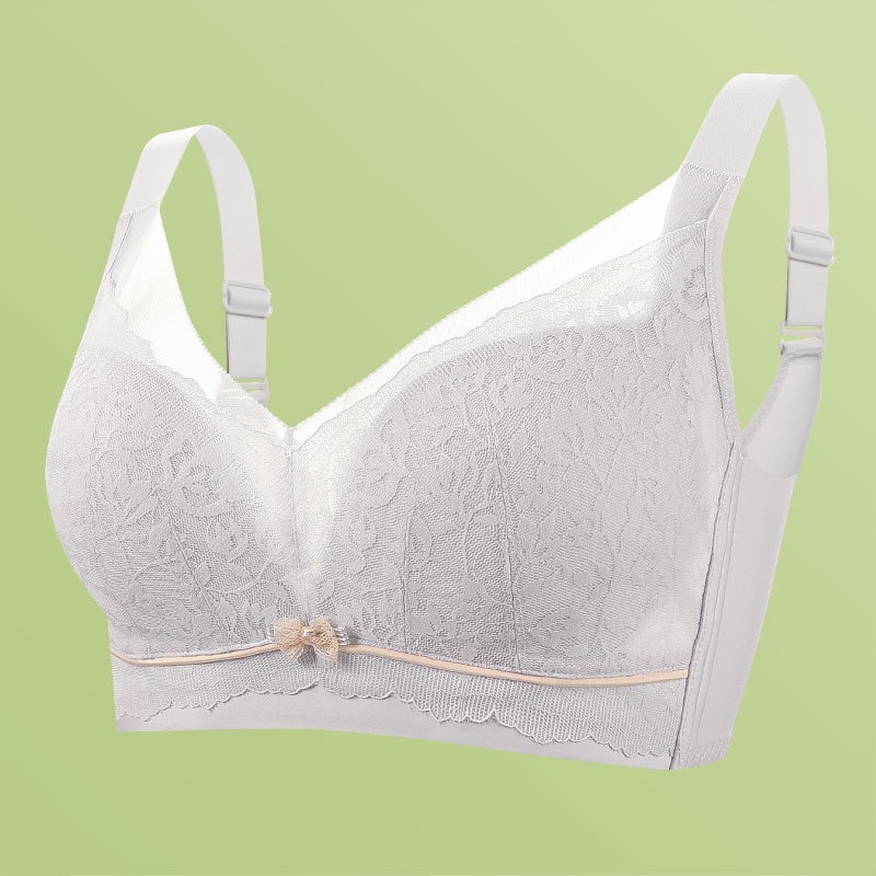 Áo Ngực Ren Mỏng Nâng Ngực Size Lớn Có Thể Điều Chỉnh Thời Trang Mùa Hè Cho Nữ