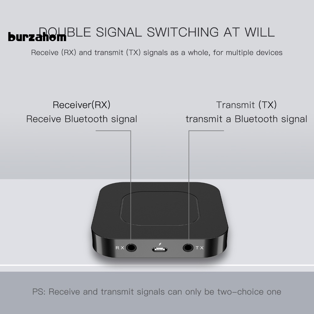 Thiết Bị Truyền Nhận Tín Hiệu Âm Thanh Bluetooth Không Dây 2 Trong 1