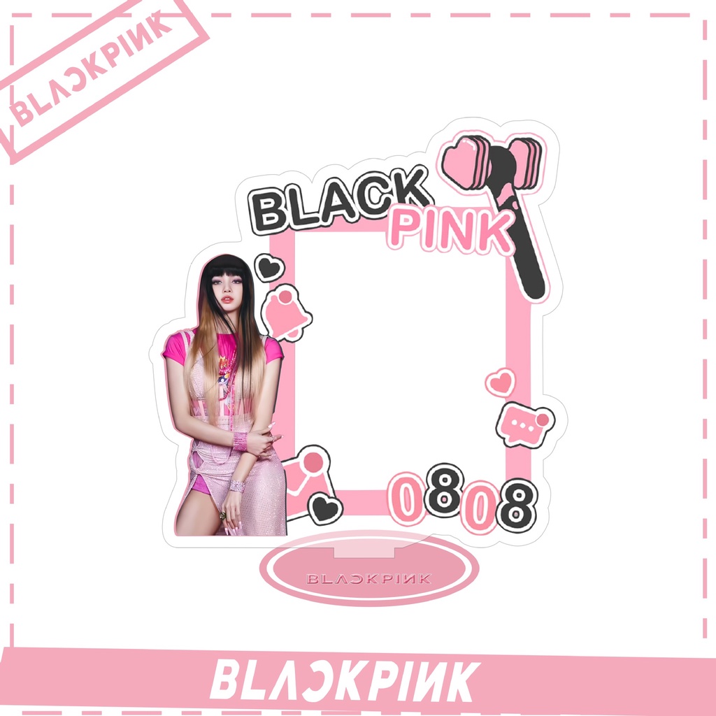 Khung Ảnh Thẻ Hình Nhóm Nhạc Kpop Lisa Rose Jennie Jisoo