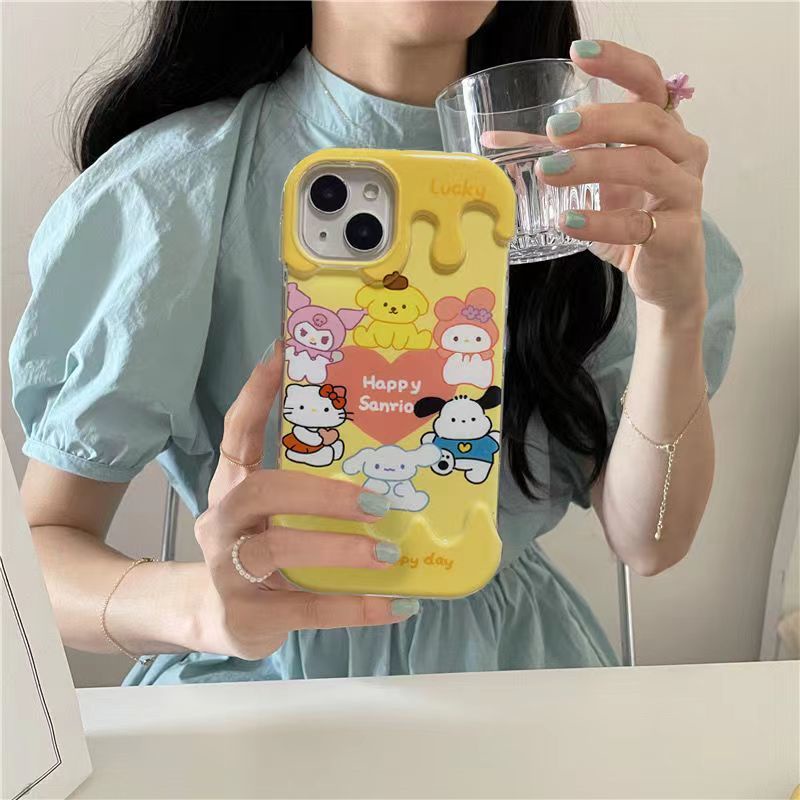 ✅Ốp Điện Thoại Hình Que Kem Cho Iphone113 Sanrio 14plus12 xr 8 promax 6KFL