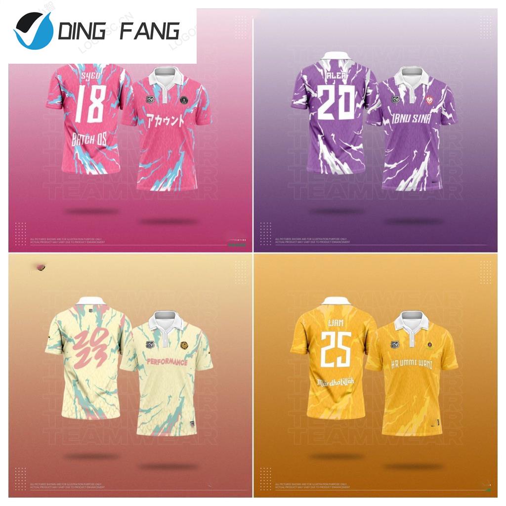Dingfang Áo Sơ Mi Polo Ngắn Tay Màu Vàng In Số Phong Cách Retro Nhật Bản Size Lớn Cho Nữ