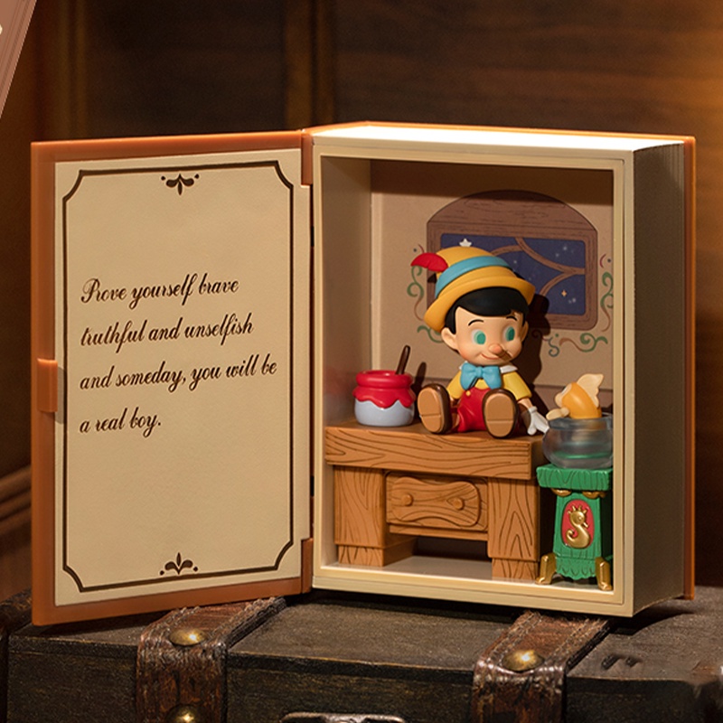★Hgtoys★  Dòng truyện cổ điển Popmart Hộp mù Búp bê Thủy triều Chơi Quà tặng trang trí