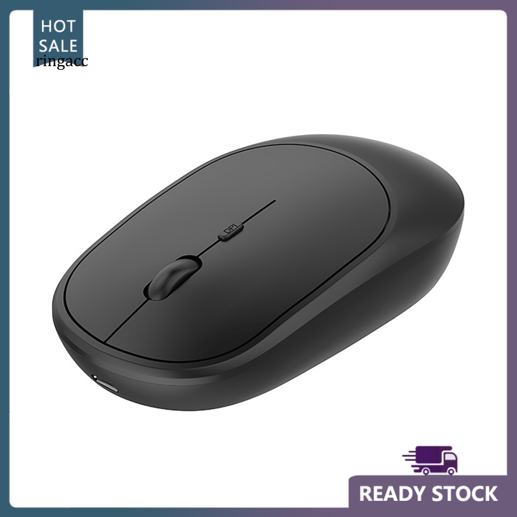 Rga 1 Bộ Bàn Phím Không Dây Mini Ôm Dáng Thời Gian Chờ Lâu Không Gây Tiếng Ồn Cho Notebook