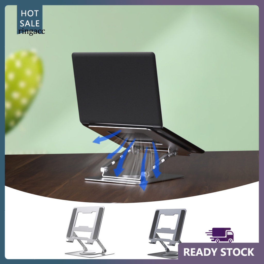 Giá Đỡ Cho Laptop / Máy Tính Có Thể Điều Chỉnh Xoay 360 Độ Tiện Dụng