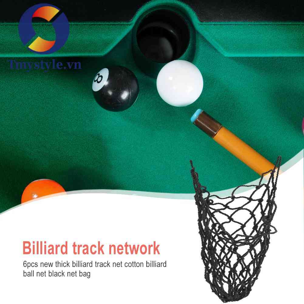 Set 6 Túi Lưới Đựng Gậy Đánh Bida