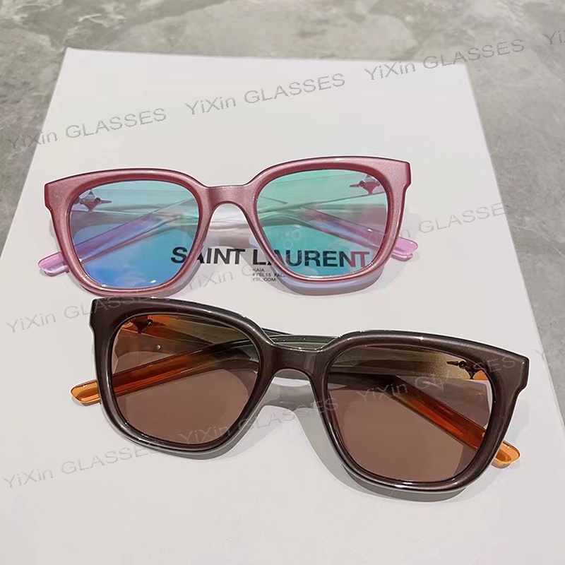 Kính Mát Tròng Vuông Y2K Chống Tia UV Phong Cách Punk Hàn Quốc Thời Trang Cho Nam Và Nữ