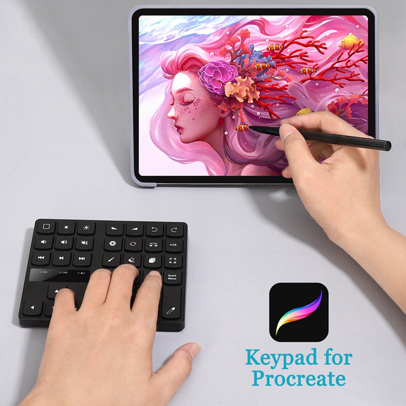 Bàn Phím Bluetooth 5.0 35 Phím Chất Lượng Cao