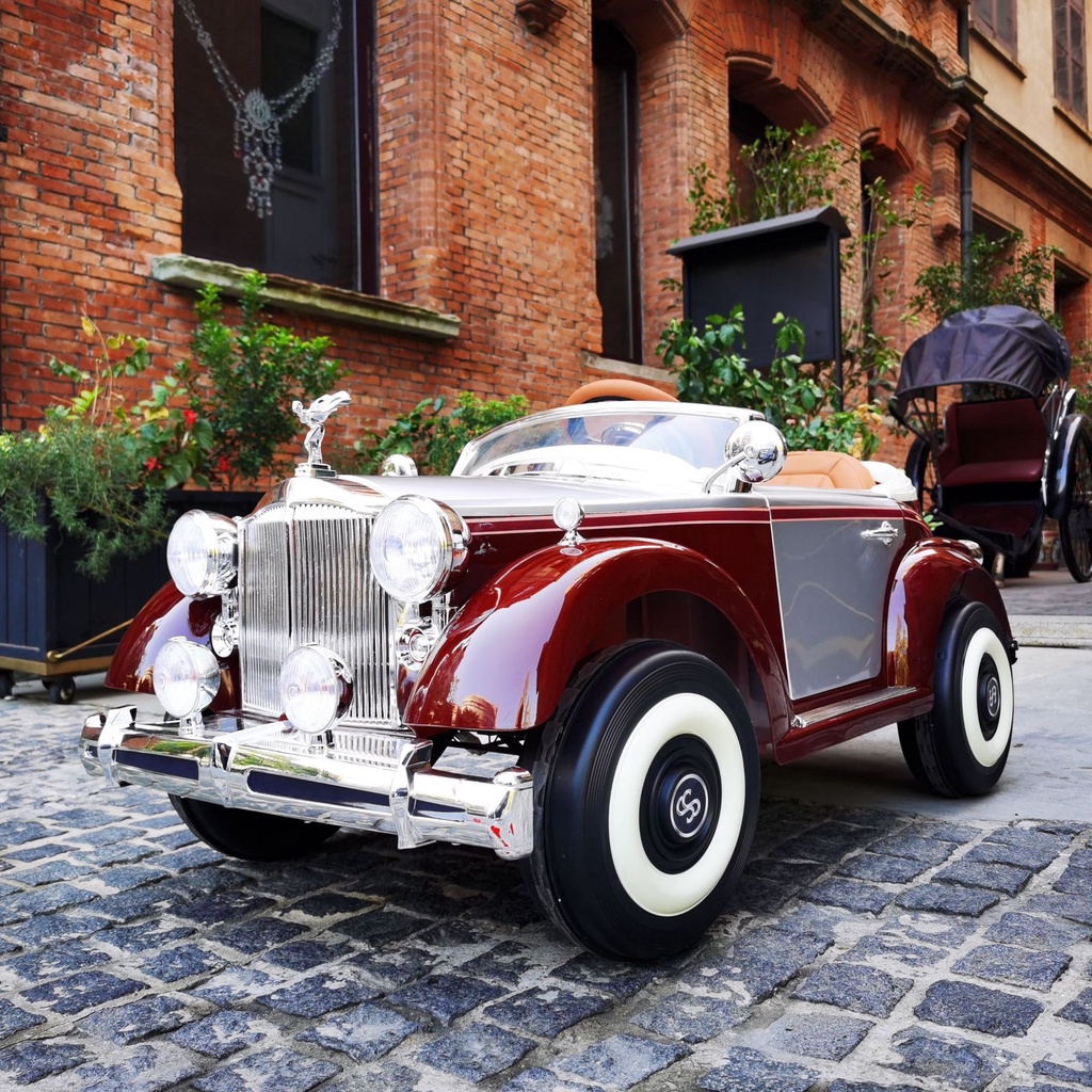 Xe ô tô điện Rollroyce cho bé phiên bản 6 động cơ