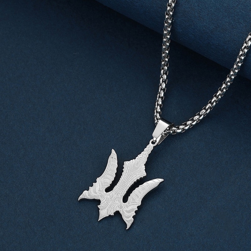 Vòng cổ Bằng Thép Không Gỉ Phong Cách Viking Thời Trang Dành Cho Nam