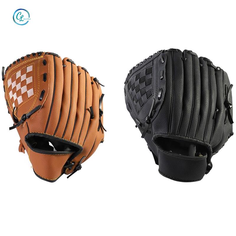 Thể thao 2 màu Găng tay bóng chày Bóng mềm Tay phải cho tàu hỏa dành cho người lớn