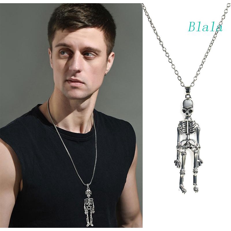 Vòng cổ Hợp Kim Mặt Hình Bàn Tay Đầu Lâu Cá Tính Cho Nữ