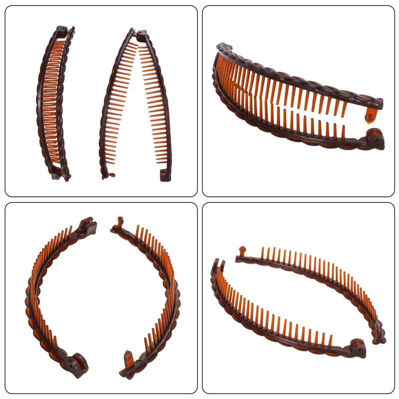 Set 10 Kẹp Tóc Đuôi Cá Phong Cách Cổ Điển Cho Nữ