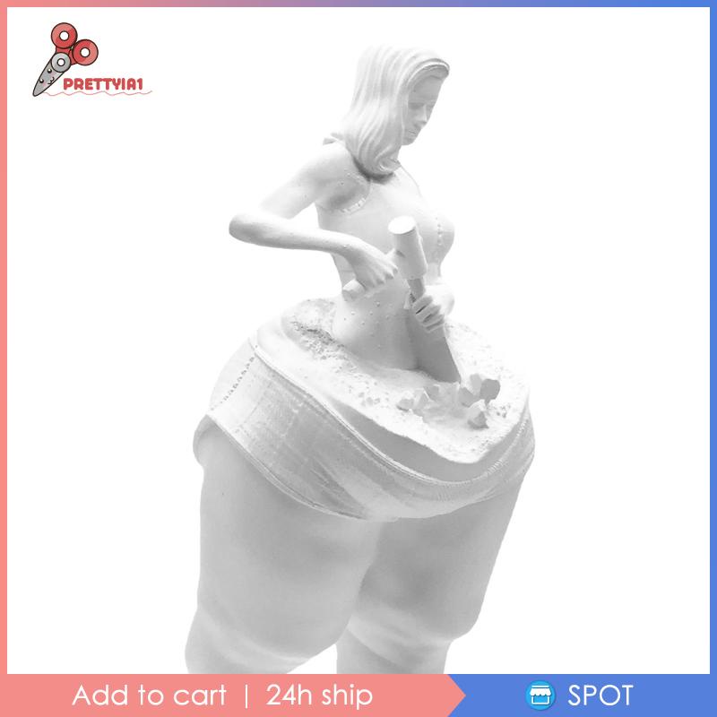 Tượng Nữ Thần Thon Gọn Bằng Nhựa Resin Để Bàn Phòng Ngủ / Salon Prettyia1