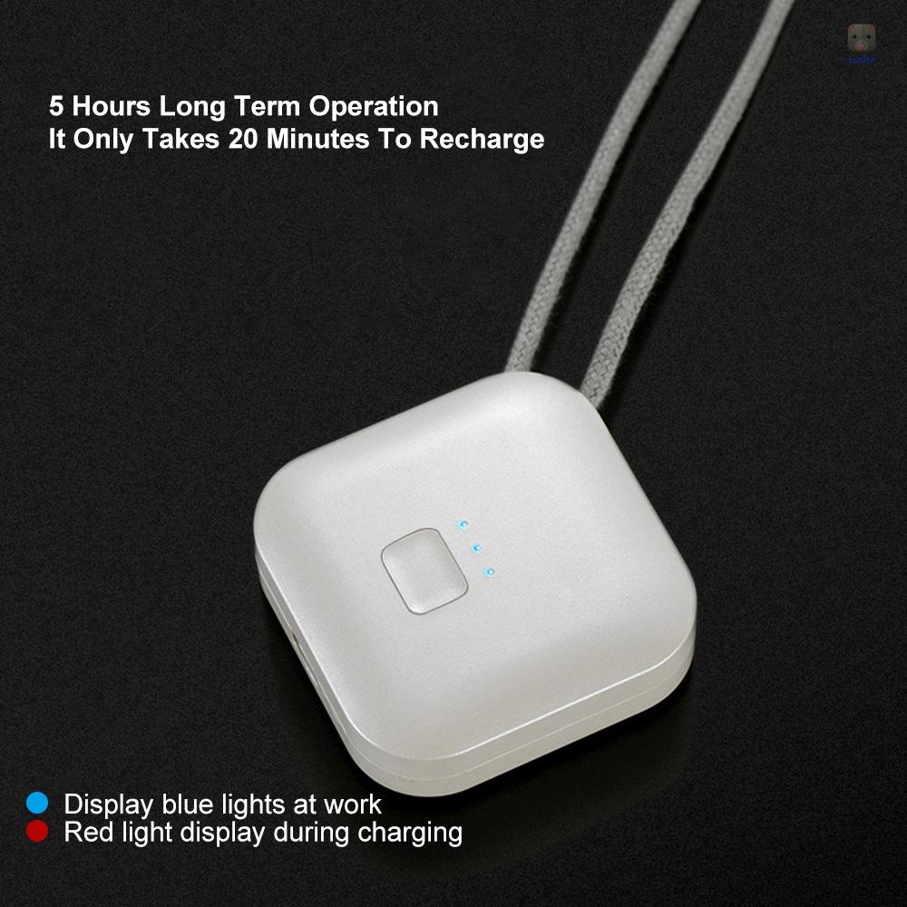 Thiết Bị Lọc Khí Cổ Bằng Điện PM2.5 Nhỏ Gọn Tiện Dụng