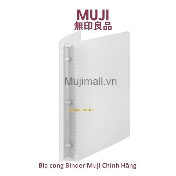 Muji Bìa Binder Muji Khổ A4 A5 B5 - Hàng Chính Hãng