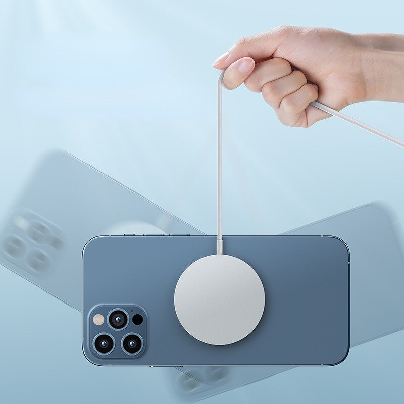 Đế Sạc Không Dây Có Nam Châm Hít 20W Cho IOS