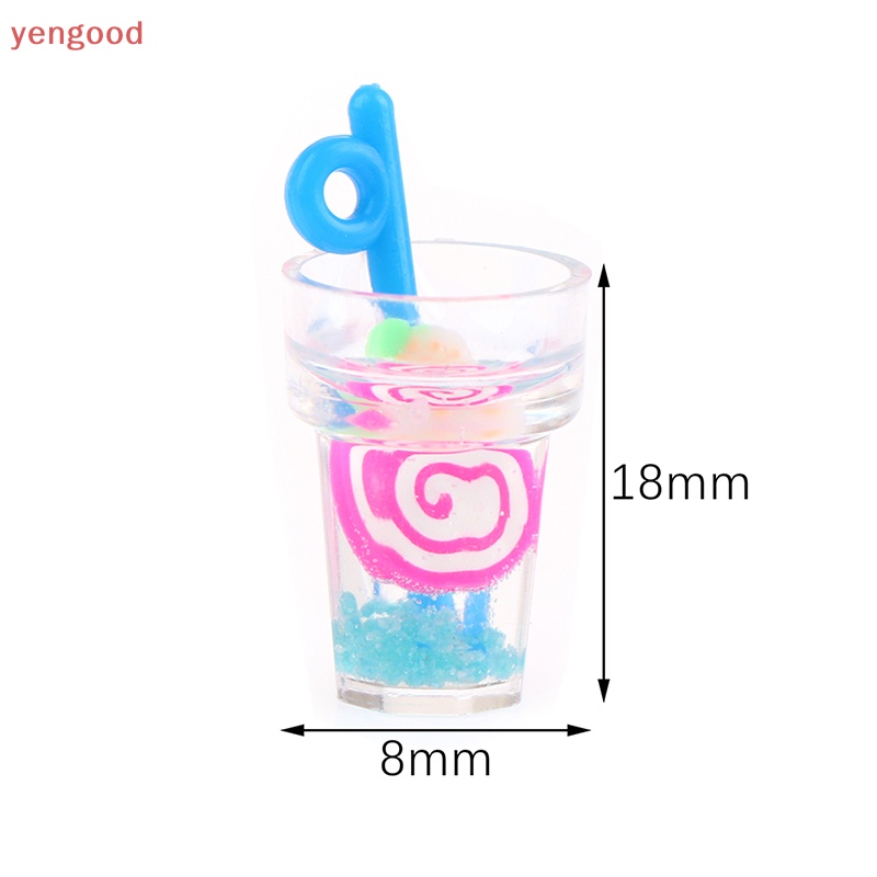 Set 2 / 10 Ống Hút Mini Bằng Resin Màu Dạ Quang Dùng Làm Trang Sức DIY