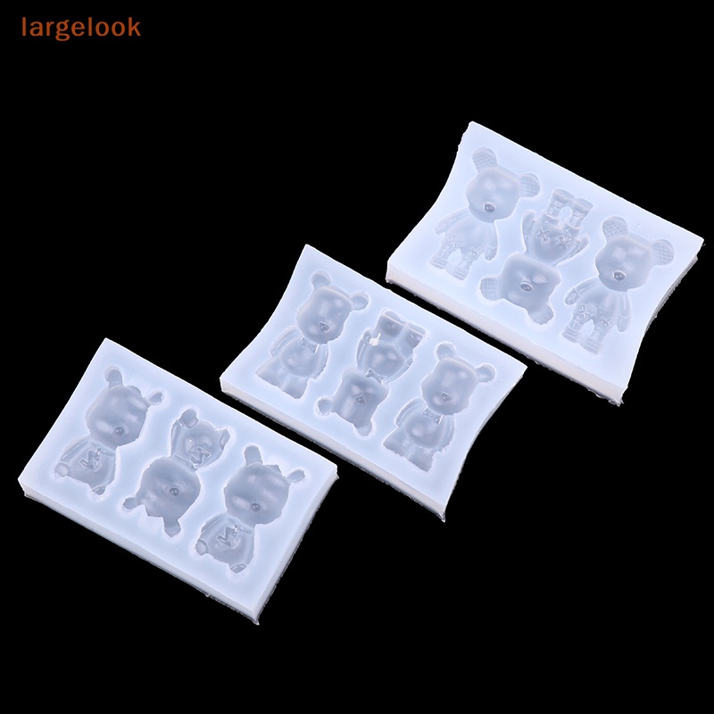 Khuôn Silicone Tạo Hình Làm Bánh Kẹo Hình Gấu Violent DIY