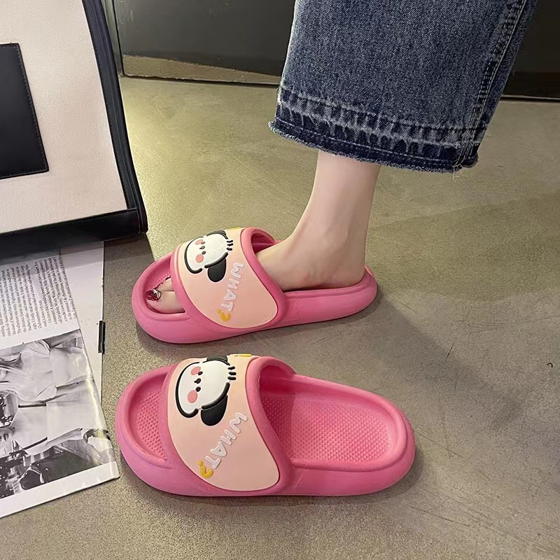 Dép Bánh Mì Đế Dày Chống Trượt Thiết Kế Dễ Thương Dành Cho Nữ