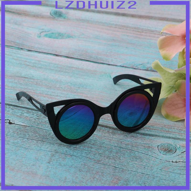 Kính Mát Gọng Kim Loại Thời Trang Dành Cho Búp Bê Blythe 12 &quot;Tỷ Lệ 1 / 6