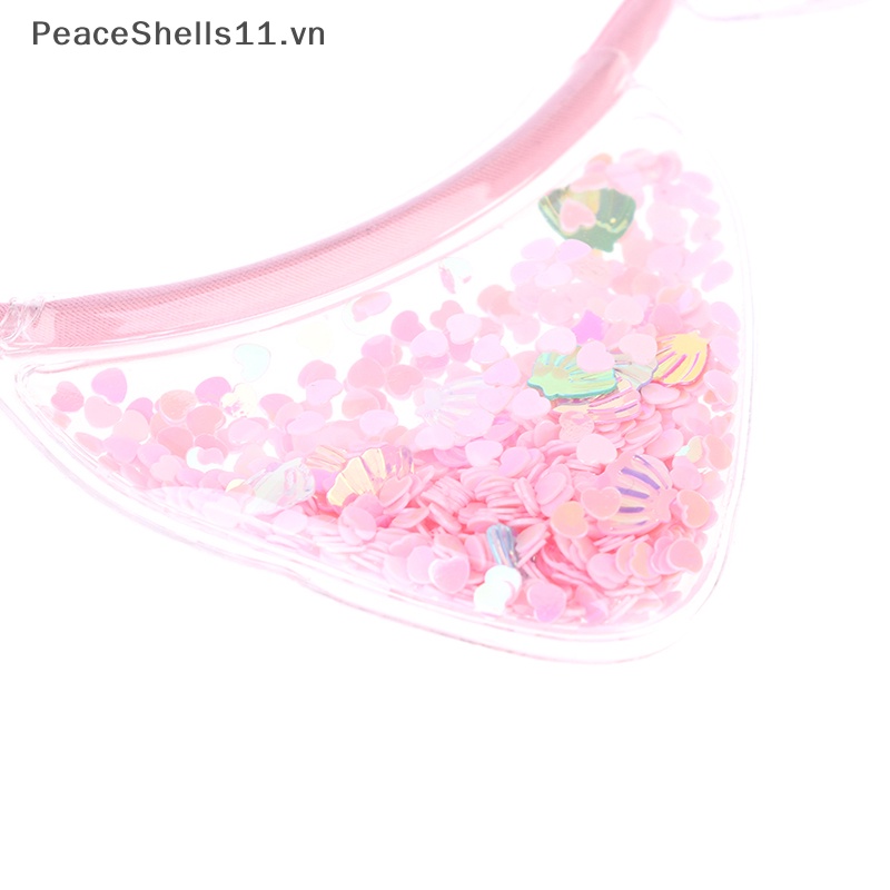 Băng Đô Tai Mèo Đính Kim Sa Lấp Lánh Dễ Thương Cho Bé Gái