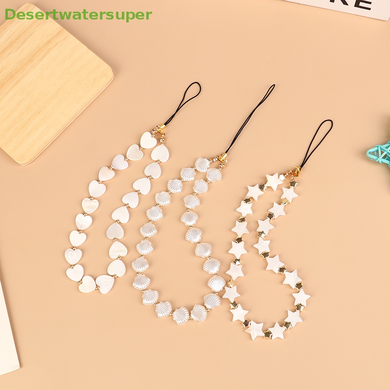 Móc Điện Thoại Xỏ Hạt Hình Trái Tim Đơn Giản