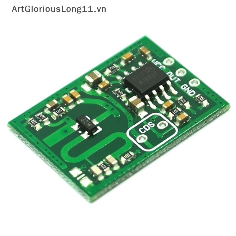 Mô-đun Phát Hiện Sóng Tia UV ArtGloriousLong RCWL-0515 Khoảng Cách 12-15m 2.7g Cho Đèn garage