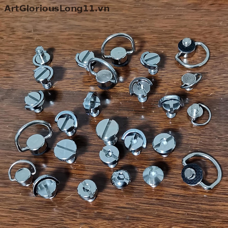 Ốc Vít Chữ D Tháo Gỡ Nhanh Gắn Giá Đỡ Ba Chân / Máy Ảnh 1 / 4 inch