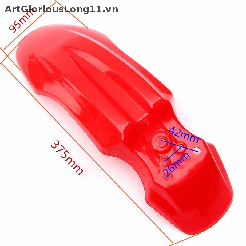 FENDER Tấm Chắn Bùn Gắn Bánh Xe Trước Bằng Nhựa 7 Màu Cho CRF50 XR50 Dirt Pit Bike